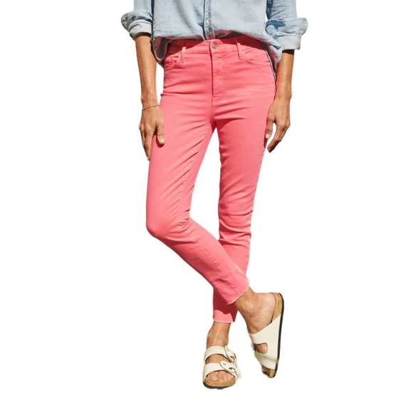 NEW FRANK & EILEEN sligo skinny jean in neon pink - Picture 1 of 2